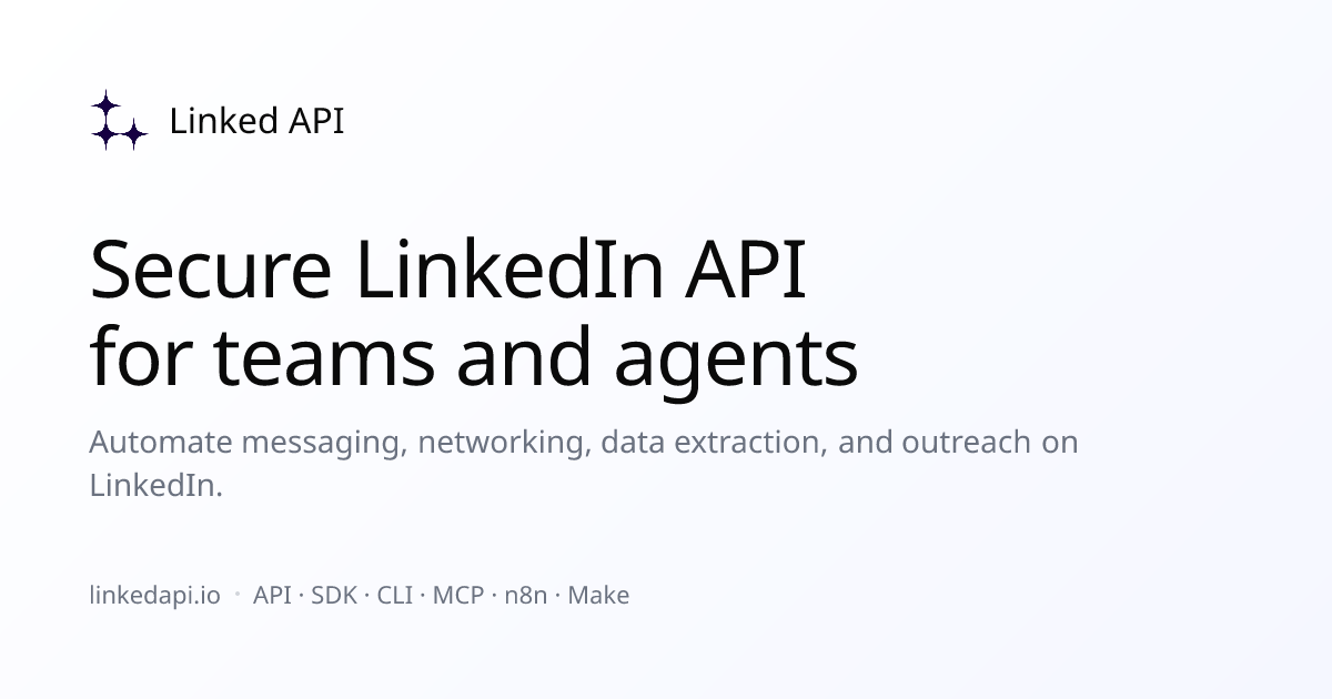 Linked API logo